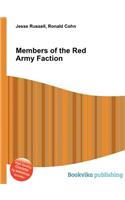 Members of the Red Army Faction