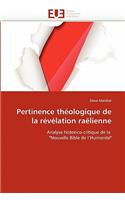 Pertinence Théologique de la Révélation Raëlienne