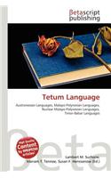 Tetum Language: (English)