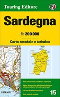 Sardinia: 15(Carta stradale e turistica)