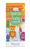 Oswaal Lil Legends Uppercase Tracing & Vocabulary Book Level-2 | Writing Practice Book for Kids, | Age- 3 to 5 Years|
