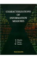 Characterization of Information Measures