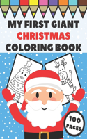 My First Giant Christmas Coloring Book