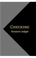 Checking Account Ledger