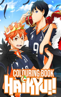 Haikyuu Colouring Book: Volleyball Anime Coloring Books for kids and adults
