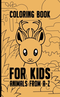Coloring Book for Kids Animals from A-Z