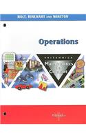 Operations: Britannica Mathematics in Context