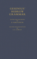 Gesenius' Hebrew Grammar