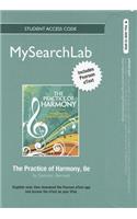 Mysearchlab with Pearson Etext -- Standalone Access Card -- For the Practice of Harmony