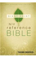 NIV, Reference Bible, Giant Print, Hardcover, Indexed