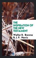 THE INSPIRATION OF THE NEW TESTAMENT