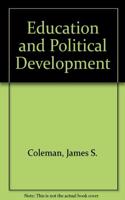 Education and Political Development. (Spd-4), Volume 4