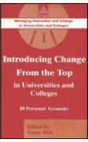 Introducing Change from the Top in Universities and Colleges