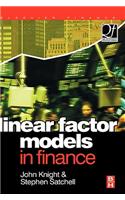 Linear Factor Models in Finance
