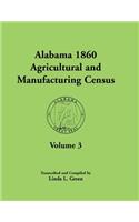 Alabama 1860 Agricultural and Manufacturing Census