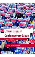 Critical Issues in Contemporary Japan