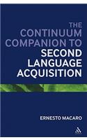 Continuum Companion to Second Language Acquisition