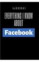 A Journal Everything I Know About Facebook