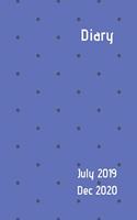 Diary July 2019 Dec 2020