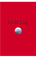 Golf Scorecard Log Book