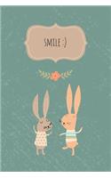 Smile: ): Good Days Start With Gratitude - Guided Journal for your daily 3 lines of gratitude