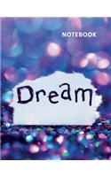 College Ruled Notebook: Dream Professional Composition Book Daily Journal Notepad Diary for notes on what do my dreams mean