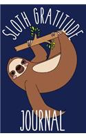 Sloth Gratitude Journal