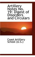 Artillery Notes No. 19