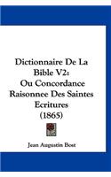 Dictionnaire De La Bible V2