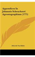 Appendices in Johannis Scheuchzeri Agrostographiam (1775)