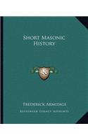 Short Masonic History