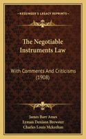 Negotiable Instruments Law