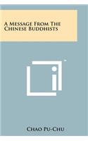 Message from the Chinese Buddhists