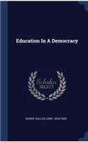 Education In A Democracy