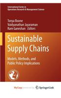 Sustainable Supply Chains