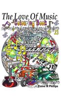 The Love of Music Colouring Book