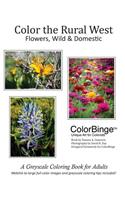 Color the Rural West - Flowers, Wild and Domestic