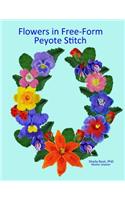 Flowers in Free-Form Peyote Stitch