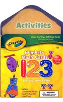 Crayola Number Flash Cards