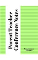 Parent Teacher Conference Notes Conference Planner