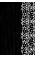 black book with ruffles