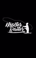 Master Baiter: 6x9 Fishing - dotgrid - dot grid paper - notebook - notes