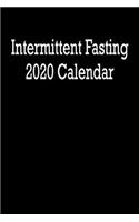 Intermittent Fasting 2020 Calendar
