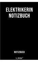 Notizbuch für Elektriker / Elektrikerin