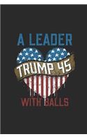 Trump 45 A Leader With Balls