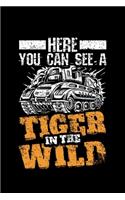 Here You Can See A Tiger In The Wild