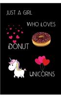 Just a girl who Loves Donut & unicorns