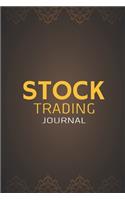 Stock Trading Journal: Best Gift Blank Lined Journal/Notebook
