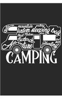 Camping Camper Caravan words