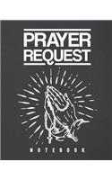 Prayer Request Notebook